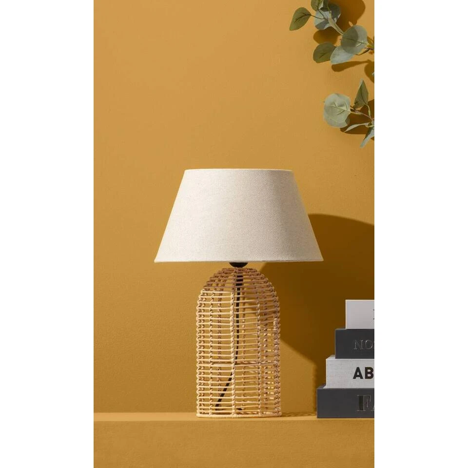 Lampvoet Genesis - Naturel - Ø15x32 Cm 2 Lampvoet Genesis - Naturel - Ø15x32 Cm - Afbeelding 2