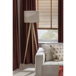 Vloerlamp Gaia - Naturel - Ø50x150 Cm -Leen Bakker sf 60355015 1011